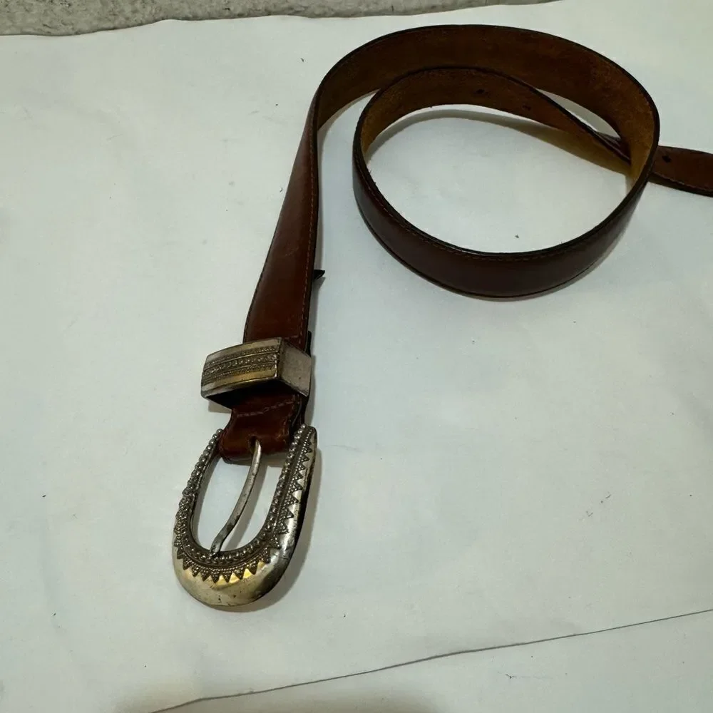 Vintage Brighton Leather Belt